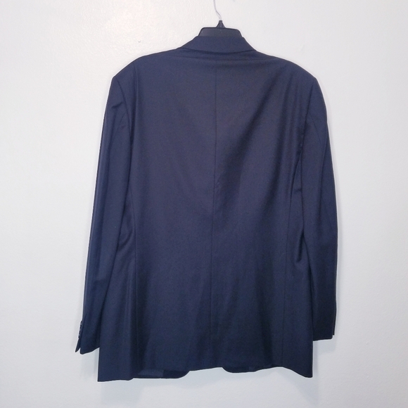 🌸Gianni Versace | Navy Blue Fitted Blazer - Picture 3 of 11